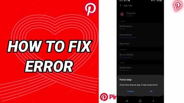 How To Fix Error On Pinterest App смотреть онлайн