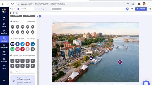 Создаём интерактивный плакат - Genially смотреть онлайн