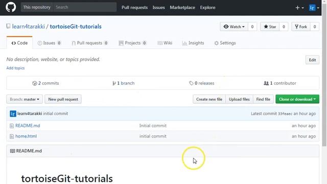 TortoiseGit Tutorial 1 How git works смотреть онлайн