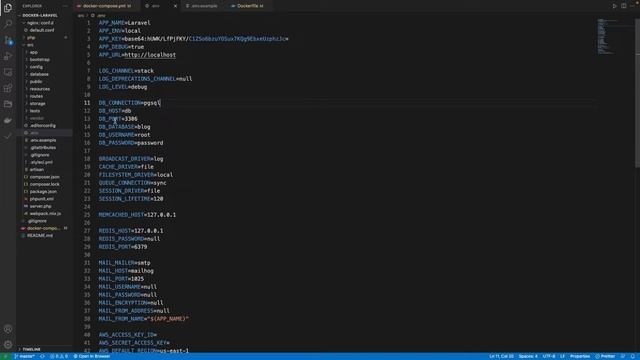 Implement Laravel with Docker and PostgreSQL as database смотреть онлайн