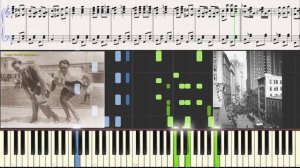 Charleston, Чарльстон (Ноты для фортепиано) (piano cover)