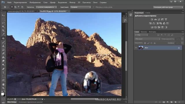 Обзор Photoshop CS6. Новые функции с учетом содержимого