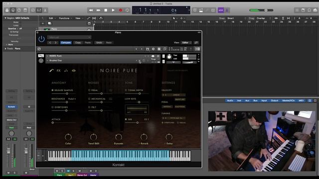 NOIRE PIANO - (no talking during demo) смотреть онлайн