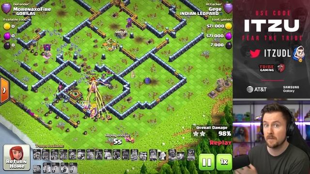 *NEW* GOLDEN BUTTON in the GAME + ESPORTS MODE Idea?! (Clash of Clans) смотреть онлайн