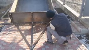 Самодельный прицеп с откидными бортами