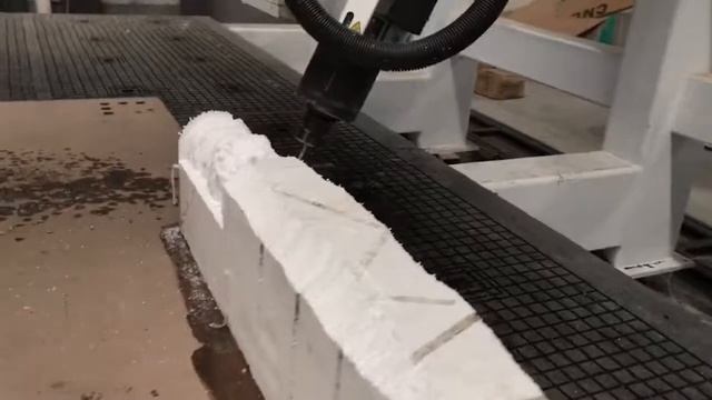 Foam 3D Sculpture Engrving Milling CNC Router factory смотреть онлайн