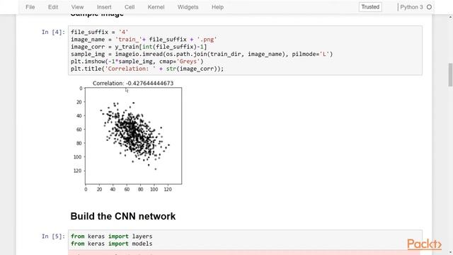 TensorFlow 1.x Deep Learning Recipes Artificial Intelligence App: Guess Corre Scatter | packtpub.co смотреть онлайн