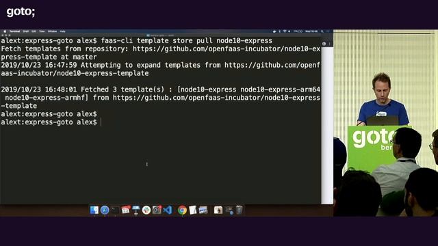 Serverless 2.0: Get started with the PLONK Stack • Alex Ellis • GOTO 2019 смотреть онлайн