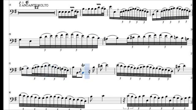 Concierto para Fagot RV 497 de Vivaldi (versión lenta) смотреть онлайн