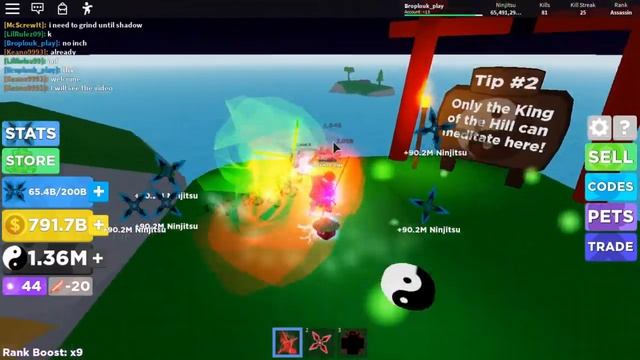 Play roblox ninja legend for 1 hour. смотреть онлайн