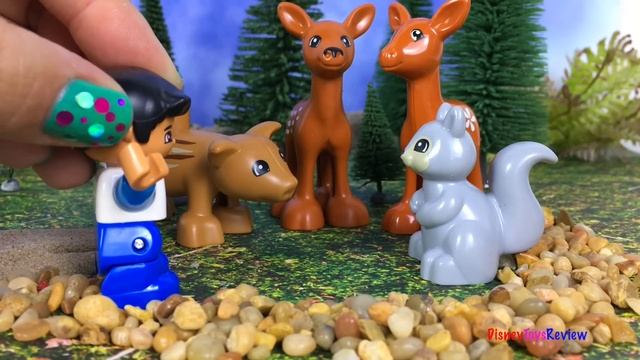 UNBOXING SCHOOL BUS ADVENTURES - LESSONS INTO THE WOODS WITH ANIMALS смотреть онлайн