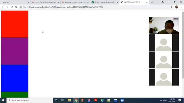 PHP WORKSHOP(LAYER IN CSS/Z-INDEX)FOR BSCIT 2ND YEAR PPU,17-01-2021 смотреть онлайн