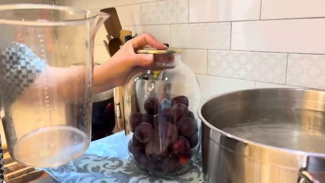 Сливовый Компот на Зиму/ Яркий, Насыщенный Цвет и Вкус смотреть онлайн