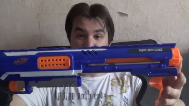 Обзор Nerf - N-Strike - Rampage (Нерф Рампейдж) смотреть онлайн