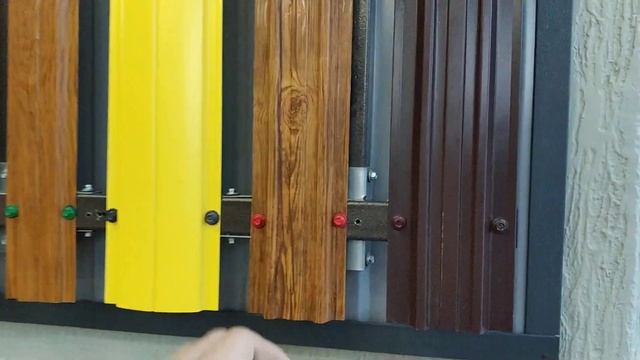 Металлический штакетник. Евроштакетник смотреть онлайн