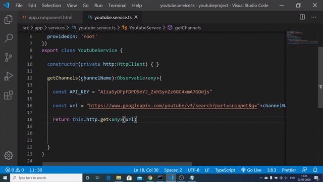 Angular 9 Youtube Data API V3 Channnel Search App Full Project For Beginners смотреть онлайн
