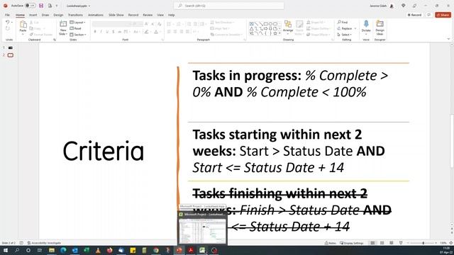 How to set-up a 2-week Lookahead Filter in Microsoft Project just like you would in Primavera P6 смотреть онлайн
