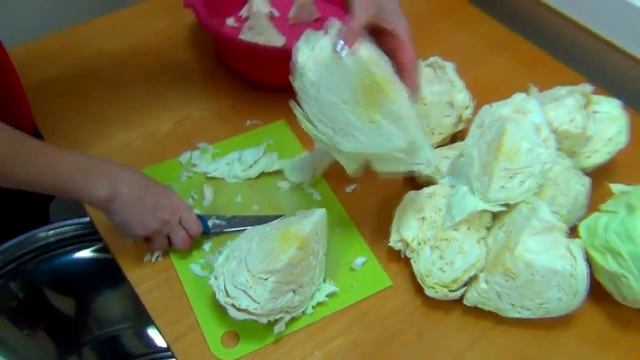 Ручная шинковка капусты "Кубань-1". смотреть онлайн