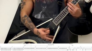 Bullet For My Valentine - «Curses» - Guitar Cover with On Screen Tabs (#2)