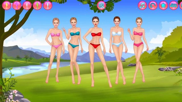 Girls Squad Fashion BFF Fashionista Dress up @cute girls games смотреть онлайн