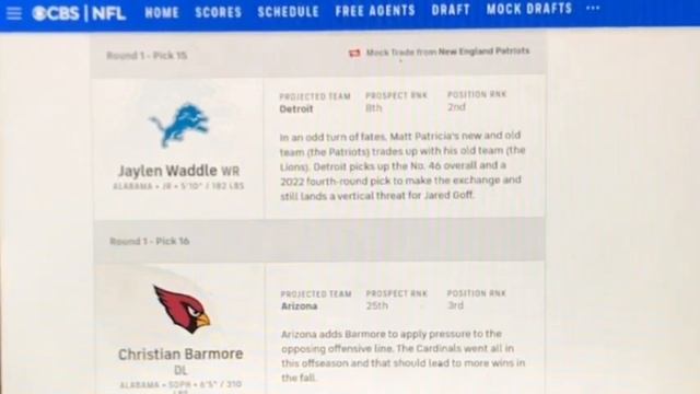 I React to Someone’s Mock Draft! 2 days and Counting till DRAFT Night! смотреть онлайн