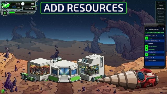 GALACTIC MINING CORP Cheats: Add Money, Increase Resources, Godmode, ... | Trainer by PLITCH смотреть онлайн