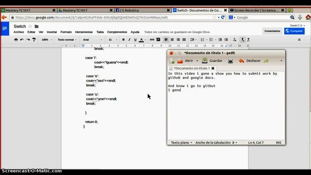 Work in Git and Google Docs смотреть онлайн