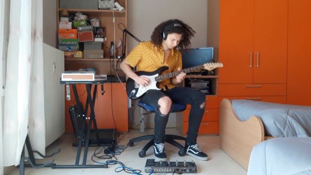 Redbone - mooer ge 300 loop station improvisation смотреть онлайн