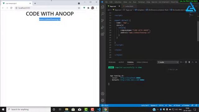 Build An Invoice App in Vue3 | Vue3 Beginner Tutorial смотреть онлайн