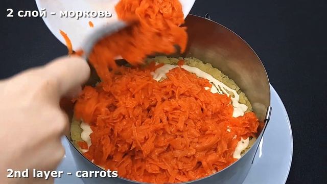 Салат Грибная Поляна. Рецепт салата на праздничный стол смотреть онлайн