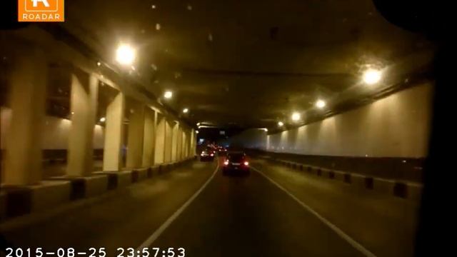 трасса М11, МКАД и ночная Москва смотреть онлайн
