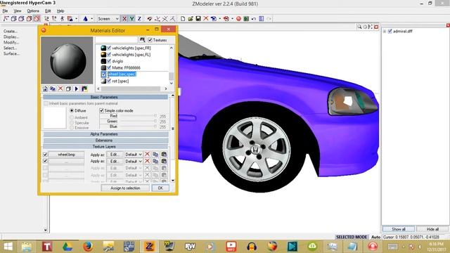 ZModeler Help How To Color Match Parts смотреть онлайн
