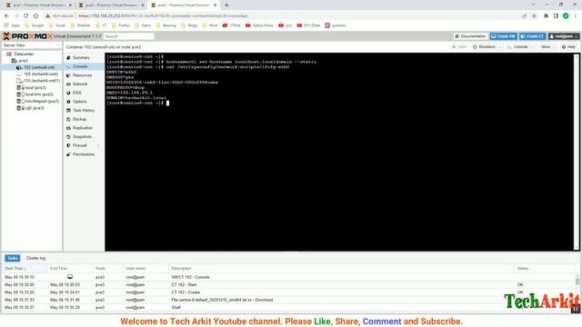Converting Container to Template Proxmox | Tech Arkit смотреть онлайн