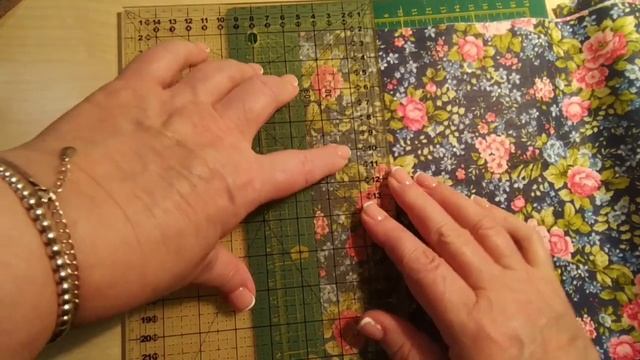 23. Пошив лоскутной обложки для "Ежедневника". Пэчворк. смотреть онлайн