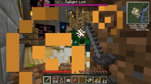 MindCrack Pack - Twilight Forest - How To: Twilight Lich