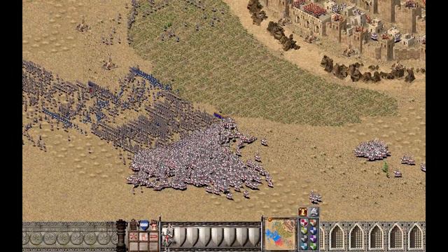 Stronghold Crusader HD - Lord Of The Rings - Rohirrim Charge - Battle Of The Pelennor Fields
