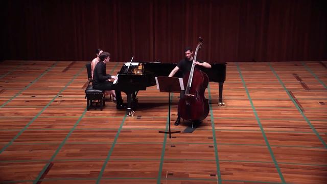 Paul Hindemith - Double Bass Sonata - 3rd movement - Gabriel Abad & Jeffrey Macsim смотреть онлайн