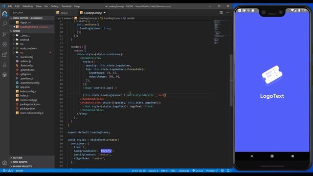 React Native: Beautiful Responsive UI - Loading Spinner & Activity Indicator смотреть онлайн