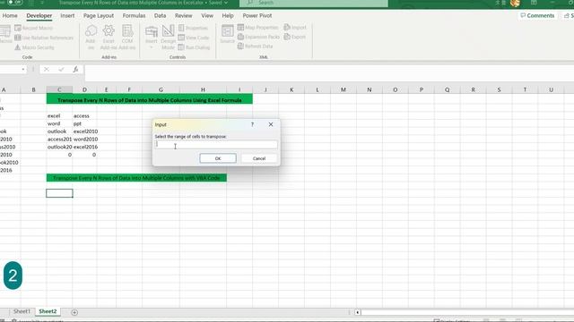 How To Transpose Every N Rows of Data into Muliptle Columns in Excel смотреть онлайн