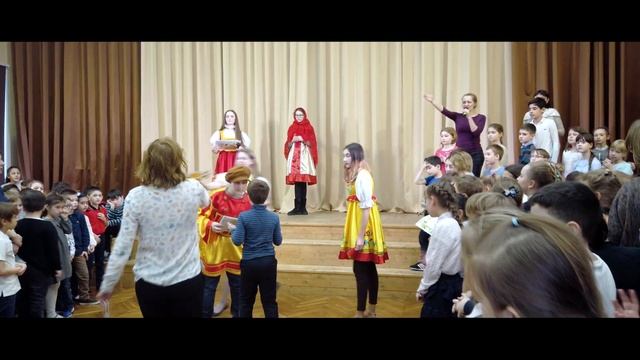 Праздник Масленица в школе №1310 смотреть онлайн