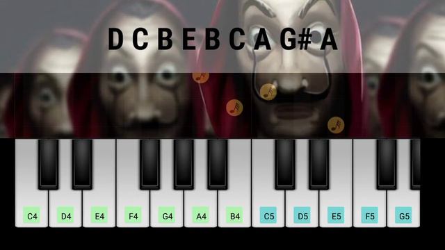 Money Heist - Bella Ciao Song Piano Cover with Notes | Palm Beach Piano смотреть онлайн