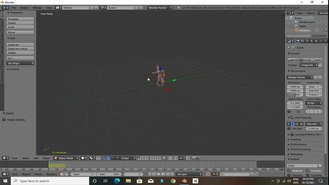 How to Import Running Animation in Blender 2.79b 2021 P3 | By PFG смотреть онлайн