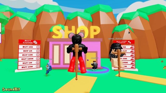 Everybody Say Mystery Mouseketool but Pogo Stick Jump training! смотреть онлайн
