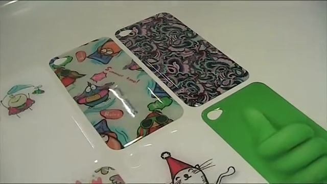 Наклейки на iPhone, Samsung Galaxy SIII и IV смотреть онлайн