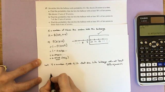 Q15 Mixed Exercise 6 (Probability Distributions) смотреть онлайн