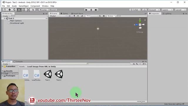 How to load an image from URL across the Internet in Unity and use it as 2D UI or as a 3D texture смотреть онлайн