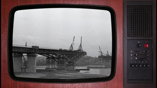 Омск. Мост у телецентра. История на фоне заката. смотреть онлайн