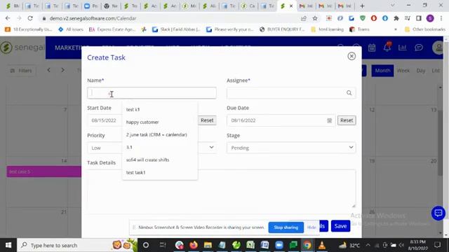 calendar sync demo смотреть онлайн