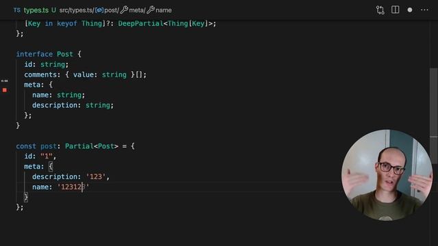 DEEP PARTIAL in TypeScript - Advanced TypeScript смотреть онлайн