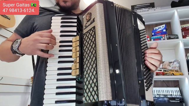 Acordeon Scandalli Série Ouro 3l5 violim Relíquia impecável made in Italy 🇮🇹 Aproveitem смотреть онлайн